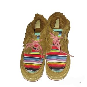 Ariat Cruiser Western Southwest Leather Boots 9B Fringe 10021578